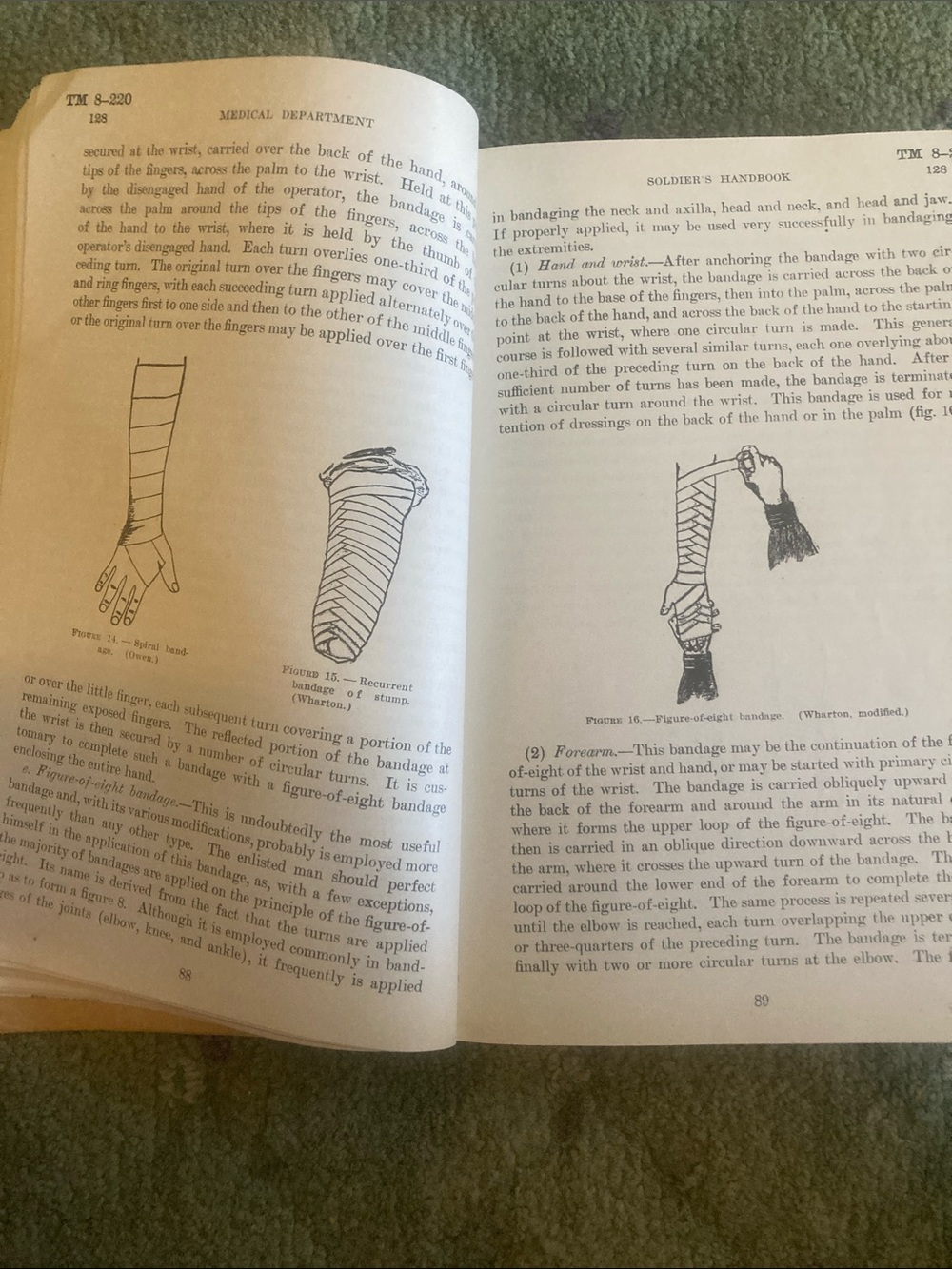 1941 Medical Department Soldiers Handbook - Picture 3 of 3